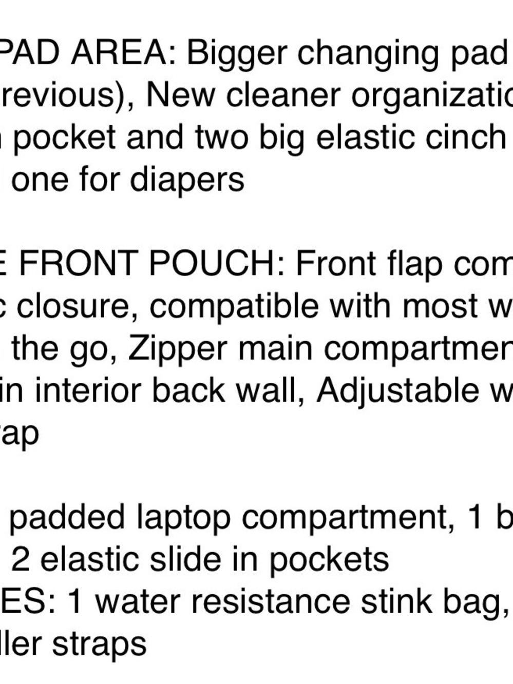 Beis Ultimate Diaper Backpack in Olive - Picture 13 of 16